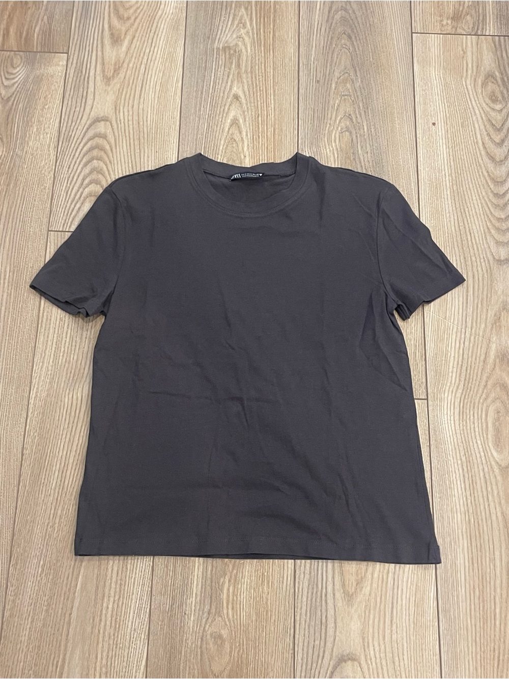 Zara Charcoal Grey T-Shirt